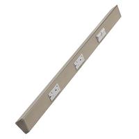 Task Lighting 30" 20 amp 120 volt Satin Nickel 2 Single Pole Switch/Receptacle Combination Power Strip